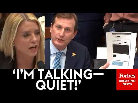 BREAKING NEWS: Goldman Has Explosive Fight With Bondi As He Brings Out Email From Epstein To Maxwell