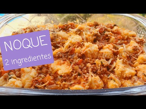 NOQUE SÓ 2 INGREDIENTES | NOQUE ALEMÃO CLESS | SPÄTZLE
