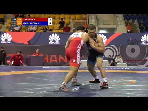 1/4 GR   82kg  B. AKBUDAK (TUR)  vs  A. MAKHMUDOV (KGZ)