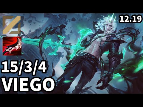 Viego Mid vs Sett - Ranked Challenger - Patch KR 12.19