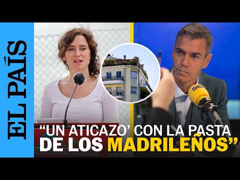 SÁNCHEZ sobre el piso de AYUSO: «Esta señora ha querido comprarse un aticazo1» | EL PAÍS