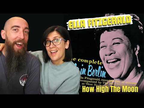Ella Fitzgerald - How High The Moon (Live At Berlin, 1960) (REACTION) with my wife