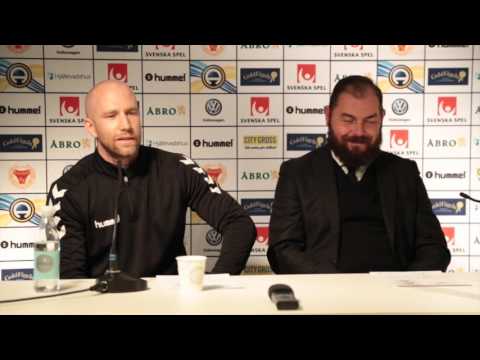 Presskonferens efter Kalmar FF–Örebro SK