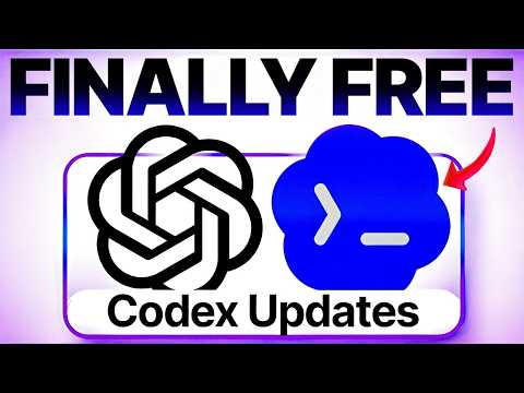 Video Thumbnail: New ChatGPT Codex Update is INSANE!