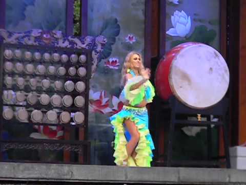 Belly salsa. Evelina Bagnyuk /Beijing, open gala, 1august 2013