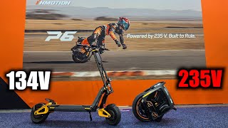 INSANE Inmotion RS PRO 134V 13 inch Tires Longer Frame Will Rock The Future