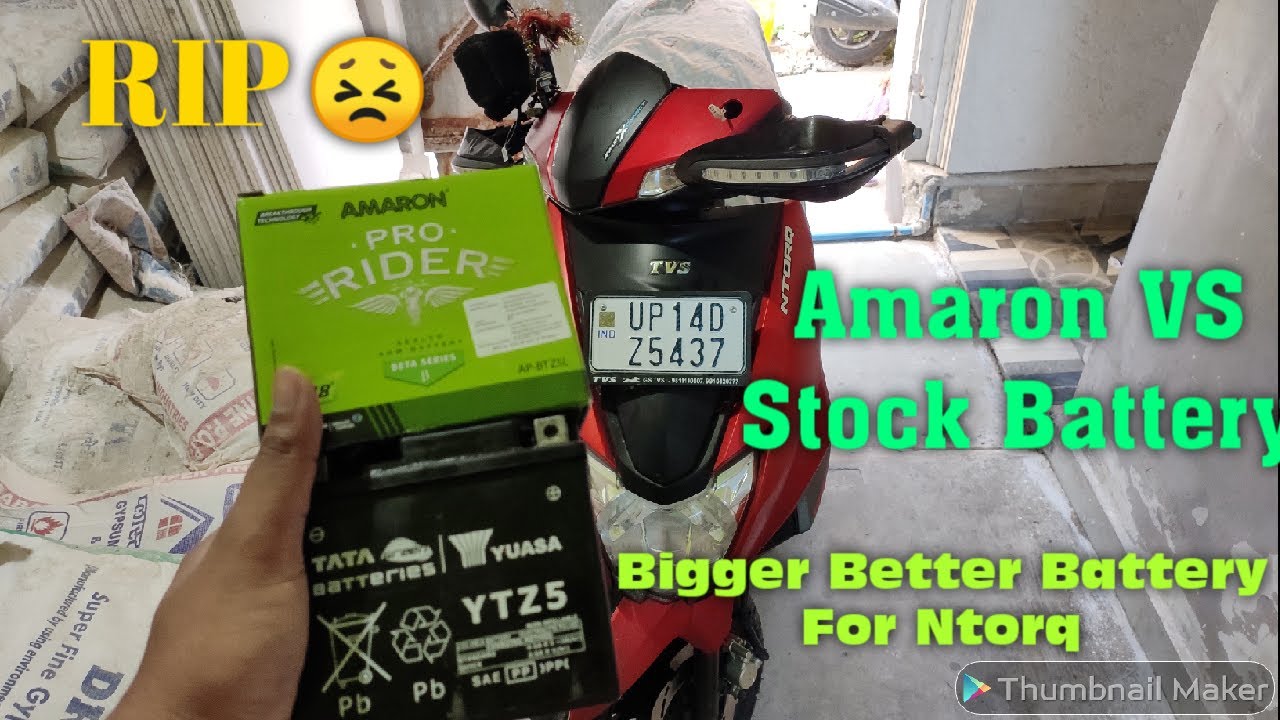 Watch video NTORQ's Battery Down || Best Battery For Scooters || Amaron Z5 Battery Now NTORQ's Battery Down || Best Battery For Scooters || Amaron Z5 Battery