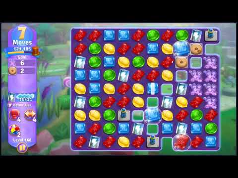 Wonka's World of Candy Level 168 - NO BOOSTERS + FULL STORY 🍫 | SKILLGAMING ✔️