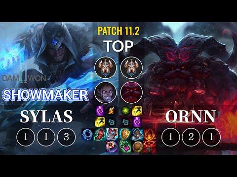 DWG Showmaker Sylas vs Ornn Top - KR Patch 11.2