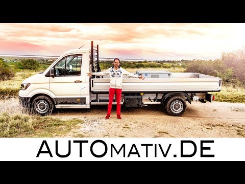 VW Volkswagen Crafter II Derivate - Allrad, Heckantrieb, Offroad im Test und Fahrbericht