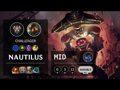 Nautilus Mid vs Sylas - EUW Challenger Patch 10.8