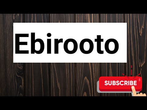 Manya ebirooto n'amakulu gaabyo tosubwa  amakulu g'ebirooto @SSENGABIROOTONEDDAGALA