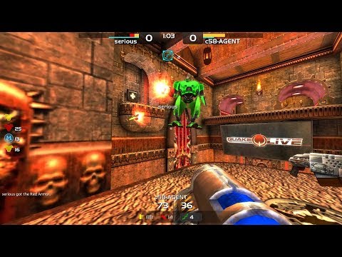 c58-AGENT vs. SeriousQC, Grand Final, 125 FPS QL Classic Cup #4
