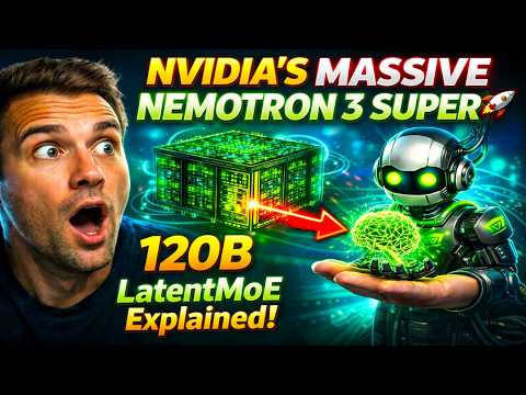 NVIDIA's Massive Nemotron 3 Super: 120 B Latent Mo E Explained! 🚀