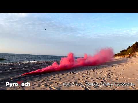 RDG-2-RED ŚWIECA DYMNA CZERWONA - ARK-O