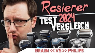 Rasierer Test 2023 ► 8 Geräte im großen Vergleichstest ✅ Duell der Markenriesen: Braun VS. Philips