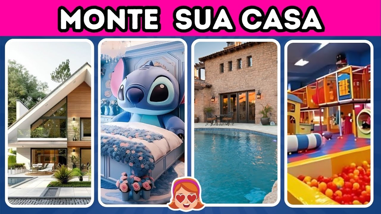 Monte a Sua Casa Dos Sonhos🏡🤩 | Jogo das Escolhas!