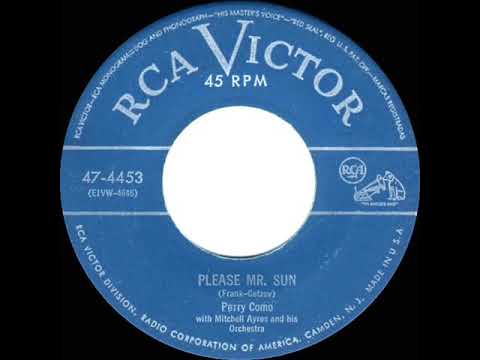 1952 Perry Como - Please Mr. Sun
