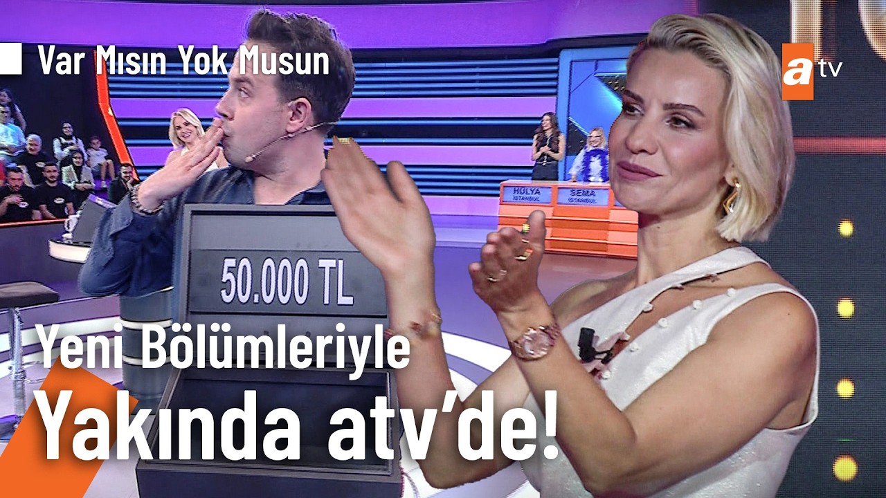 Esra Erol İle Var Mısın Yok Musun Yeni Bölümleriyle Yakında atv'de! @VarMısınYokMusunatv