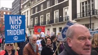 Stroud Against the Cuts at the #OurNHS demonstration, 4th March 2017