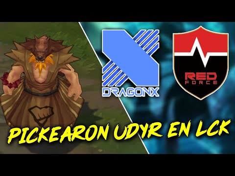 PICKEARON UDYR EN LA LCK Y LE FUE ESPECTACULAR || DRAGON X VS NS || PEANUT NO PUEDE HACER NADA!