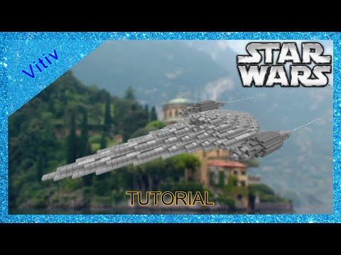 Star Wars J-Type Nubian Royal Starship in Minecraft - 1:1 Scale - Tutorial
