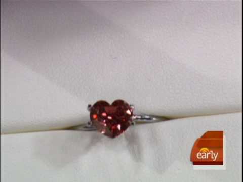 World's Largest Red Heart Diamond