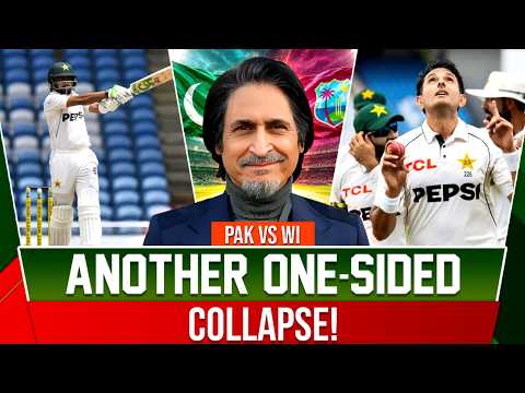 Another One-Sided Collapse! | PAK vs WI | Ramiz Speaks