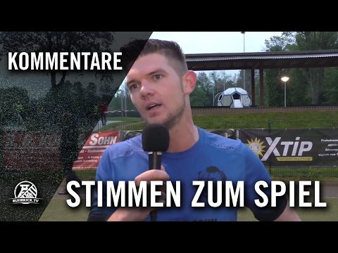 Die Stimmen zum Spiel (DJK VfB Frohnhausen - SV Burgaltendorf, Bezirksliga Niederrhein, Gruppe 6)
