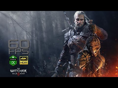 Gameplay Xbox Series X - The Witcher 3  Wild Hunt 4K 60FPS HDR