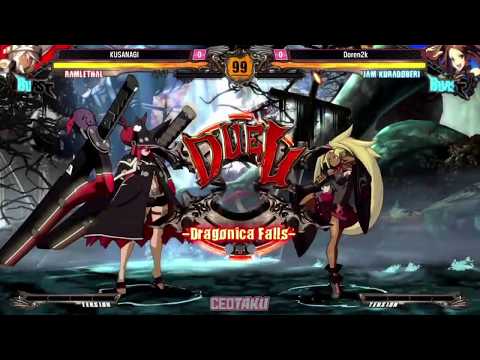 "BBR" GGXrd R AT CEOTAKU 2016 - KUSANAGI vs Doren2k