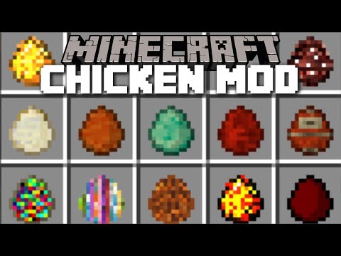 MC Naveed - Minecraft - Minecraft MORE CHICKENS MOD / HATCH AND REPRODUCE CHICKENS!! Minecraft