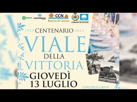 Centenario del Viale della Vittoria a Marina di Cecina (LI)