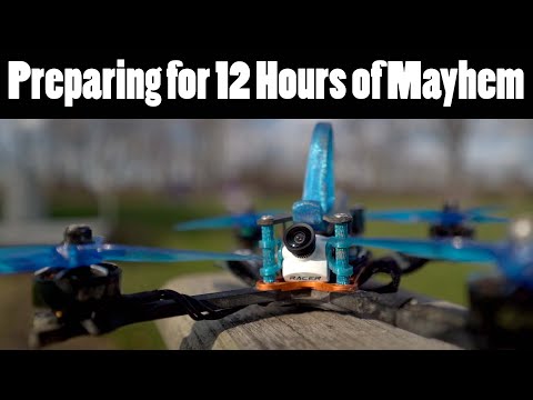 Training for a 12 Hour Drone Race