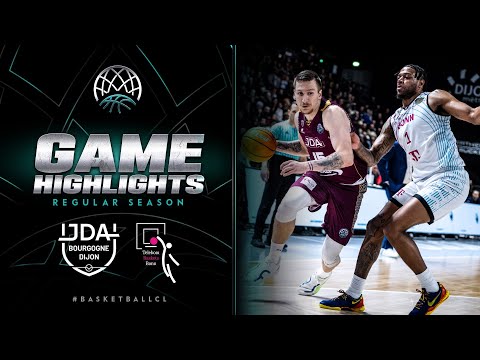 JDA Bourgogne Dijon v Telekom Baskets Bonn | Gameday 3 | Highlights | #BasketballCL 2023-24