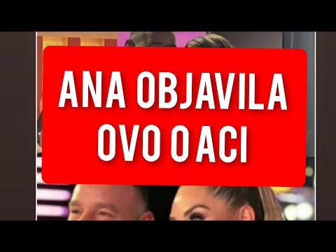 ANA OBJAVILA OVO O ACI BULICU - Najavilo nesto NEVIĐENO