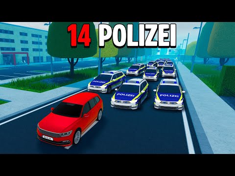 Verfolgungsjagd 14 COPS vs 1 CRIME