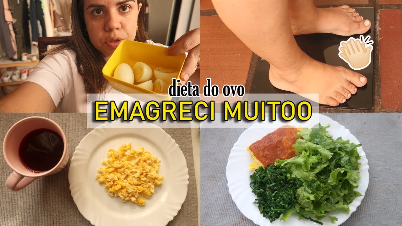 FIZ A DIETA DO OVO DE TRÊS DIAS E EMAGRECI MUITO RÁPIDO!!