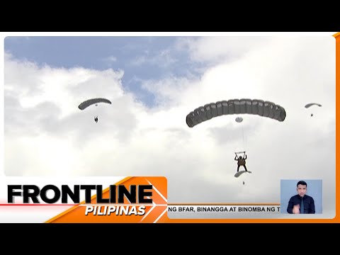 Mga Pilipino at Amerikanong paratrooper, nagsanay sa idinaos na free fall exercise sa China
