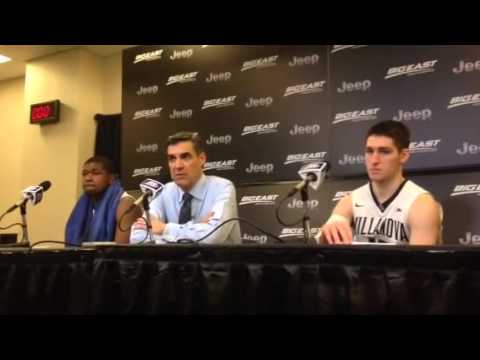 Villanova press conference vs Seton Hall