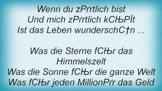 Rex Gildo - Love A Little Bit Lyrics