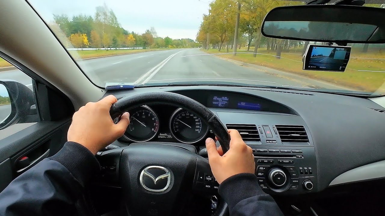 2011 Mazda 3 1.6L MT - POV Test Drive