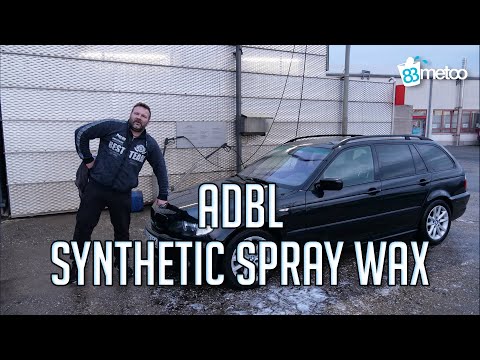 Ich teste das erste Mal ADBL Synthetic Spray Wax | 83metoo