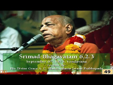 Srimad Bhagavatam I HDG Srila Prabhupada I SB 6.2.3 I 20.03.2021