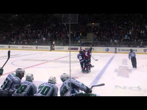 Slovan - Ufa, víťazný nájazd