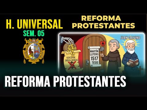 REFORMA PROTESTANTE 📚 Historia Universal – Semana 05 – Pre San Marcos