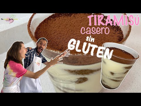 Tiramisú Casero SIN Gluten |Postre SIN Horno|