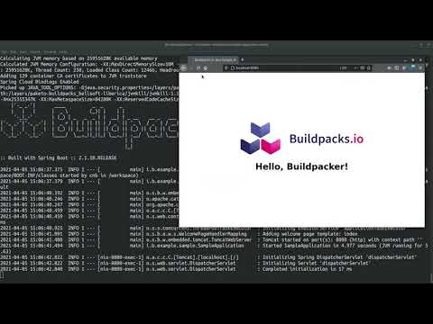Container Building with Buildpacks