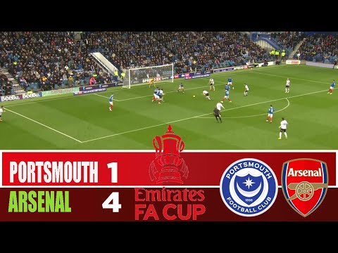 PORTSMOUTH vs ARSENAL 1-4 | 2026 FA Cup | Match Highlights
