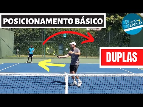 POSICIONAMENTO BÁSICO de duplas no tênis    |    Falasca Tennis